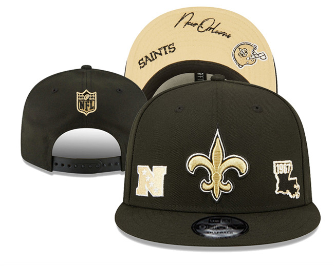 New Orleans Saints Stitched Snapback Hats 0109